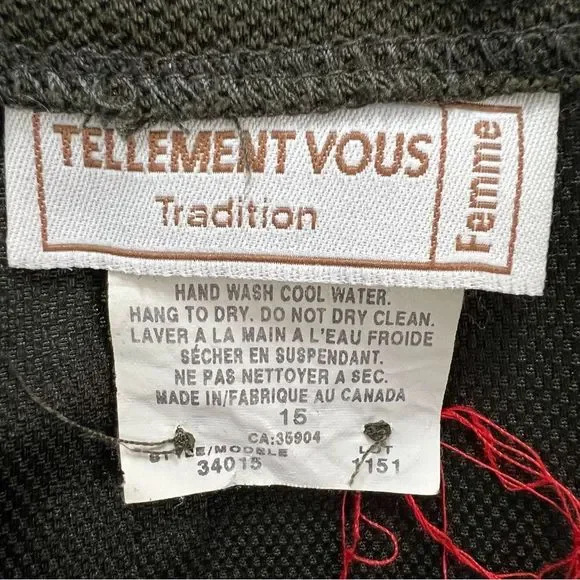 SOLD Vintage forest green maxi skirt 15 - Picture 8 of 10